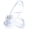 Generique Cage de chasteté Dick Off 10 x 3cm Transparent